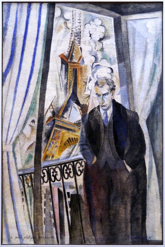 robert delaunay Le Poete Philippe Soupault